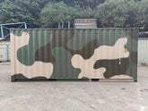 Container 20 Piedi Standard Mimetico (Camouflage Green) - Nuovo/Primo Viaggio