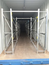 Container 40 Piedi High Cube Magazzino Pneumatici (Tire Storage) - Con Scaffalature e Impianto Elettrico