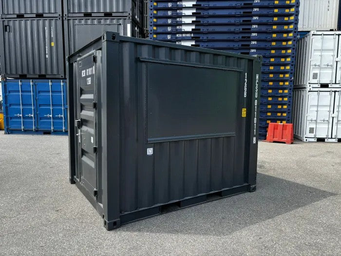 Container Bar 10 Piedi - Chiosco Mobile per Eventi (Allestito con Impianto Elettrico)