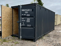 Container 20 Piedi Coibentato (Isolato) - Nuovo Antracite RAL 7016 (Anti-Condensa)