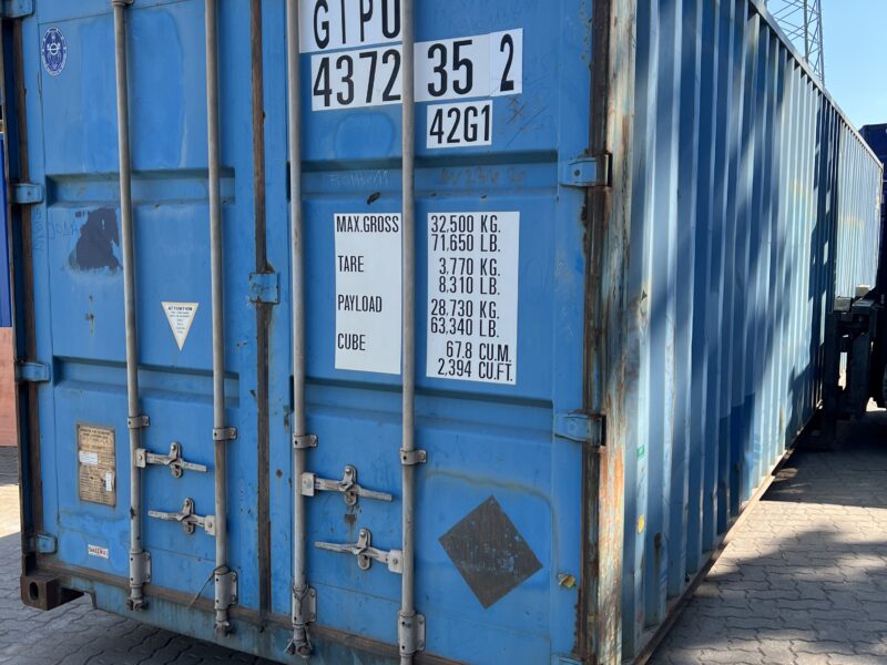Container Marittimo 40 Piedi Usato Standard (Cargo Worthy / WWT)