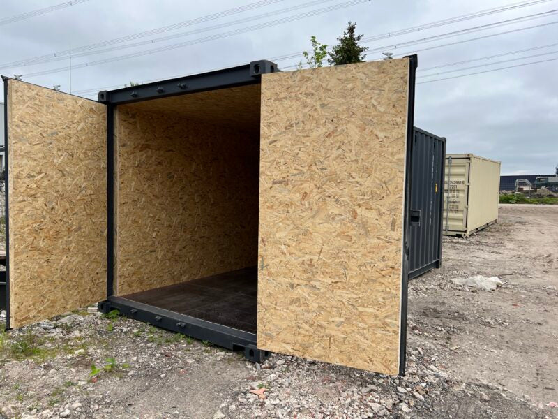 Container 20 Piedi Coibentato (Isolato) - Nuovo Antracite RAL 7016 (Anti-Condensa)