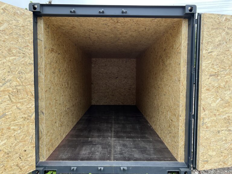 Container 20 Piedi Coibentato (Isolato) - Nuovo Antracite RAL 7016 (Anti-Condensa)