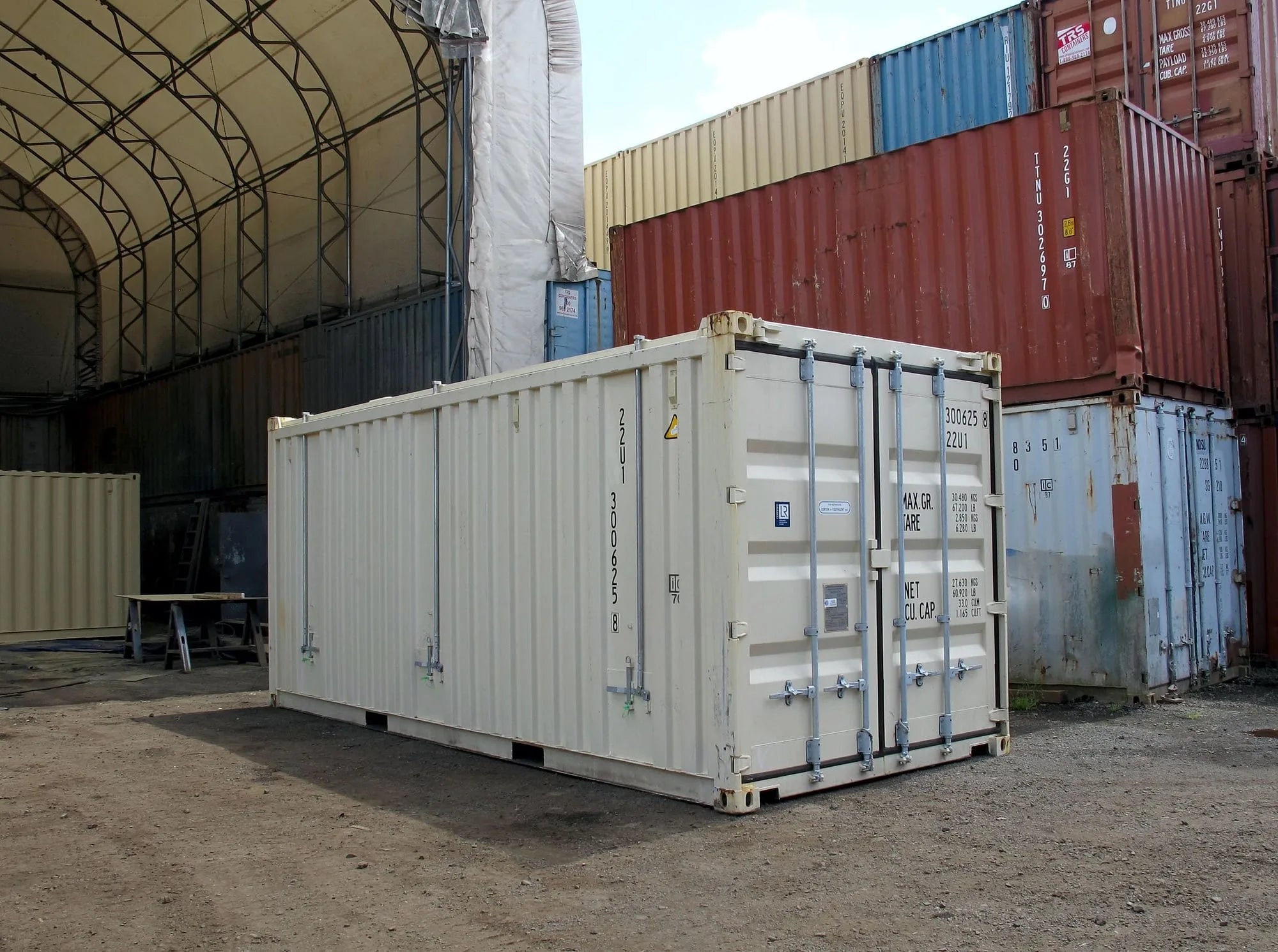 Container 20 Piedi Hard Top Apribile per Carichi Speciali