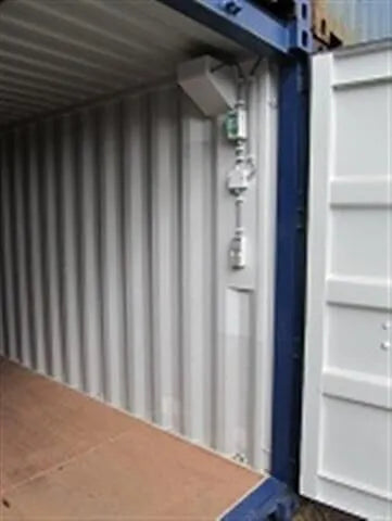 Container 20 Piedi Magazzino Attrezzato (Scaffali ed Impianto Elettrico)