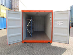 Container 20 Piedi Magazzino Attrezzato (Scaffali ed Impianto Elettrico)