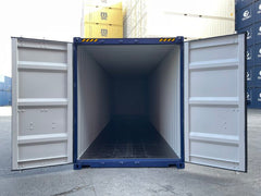 Container 40 Piedi High Cube RAL 5013 (Blu) con Tasche per Carrello - Nuovo