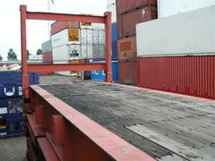 Container 40 Piedi Flat Rack (Pareti Abbattibili) - Flush Folding