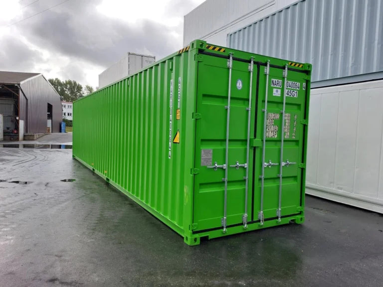 Container 40 Piedi High Cube Nuovo (2025) - Pareti Inox & Fondo Alluminio (NARU 040064-4)
