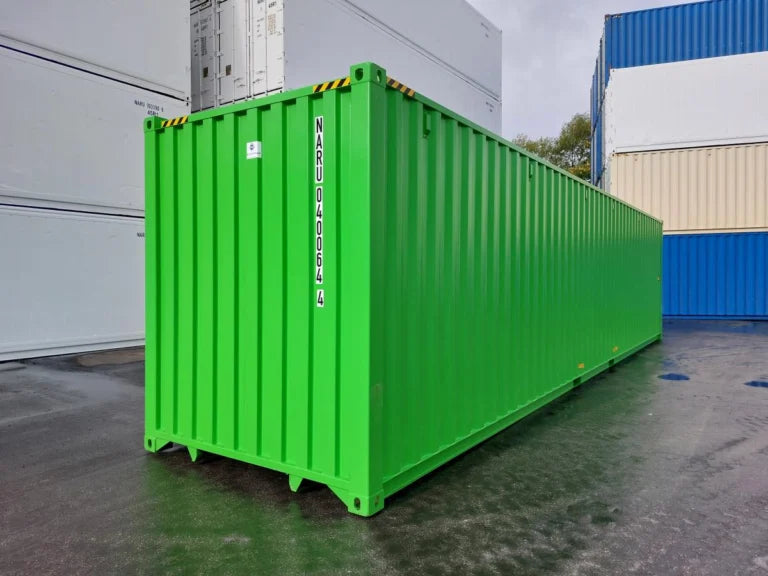 Container 40 Piedi High Cube Nuovo (2025) - Pareti Inox & Fondo Alluminio (NARU 040064-4)