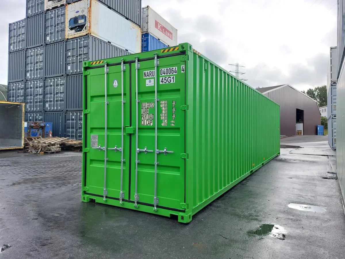 Container 40 Piedi High Cube Nuovo (2025) - Pareti Inox & Fondo Alluminio (NARU 040064-4)