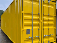 Container 40 Piedi High Cube (HC) Nuovo - Giallo RAL 1021 (Primo Viaggio)