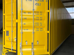 Container 40 Piedi High Cube (HC) Nuovo - Giallo RAL 1021 (Primo Viaggio)