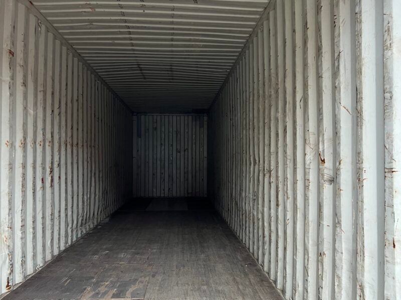 Container Marittimo 40 Piedi High Cube Usato - Rosso Ossido RAL 3009 (Cargo Worthy)