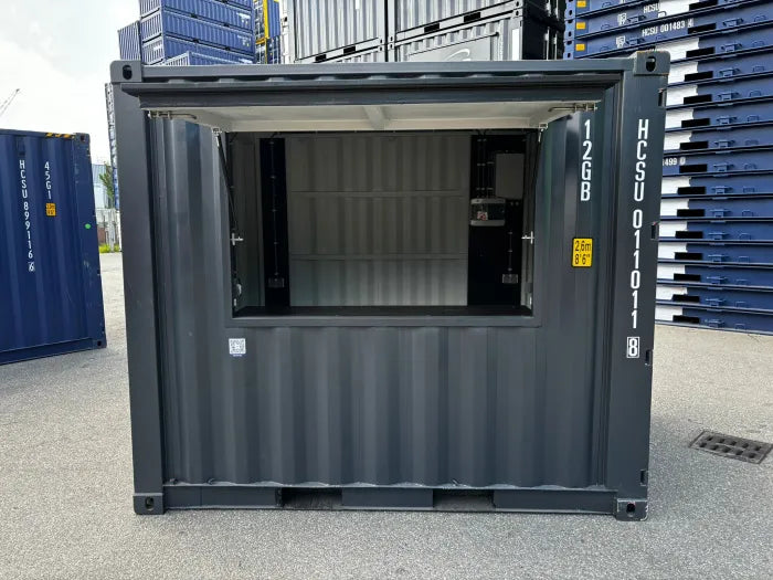 Container Bar 10 Piedi - Chiosco Mobile per Eventi (Allestito con Impianto Elettrico)