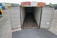 Contenitore Marittimo Usato 40 Piedi High Cube per Stoccaggio Voluminoso