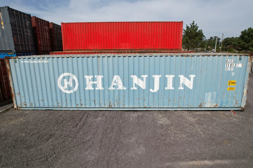 Contenitore Marittimo Usato 40 Piedi High Cube per Stoccaggio Voluminoso