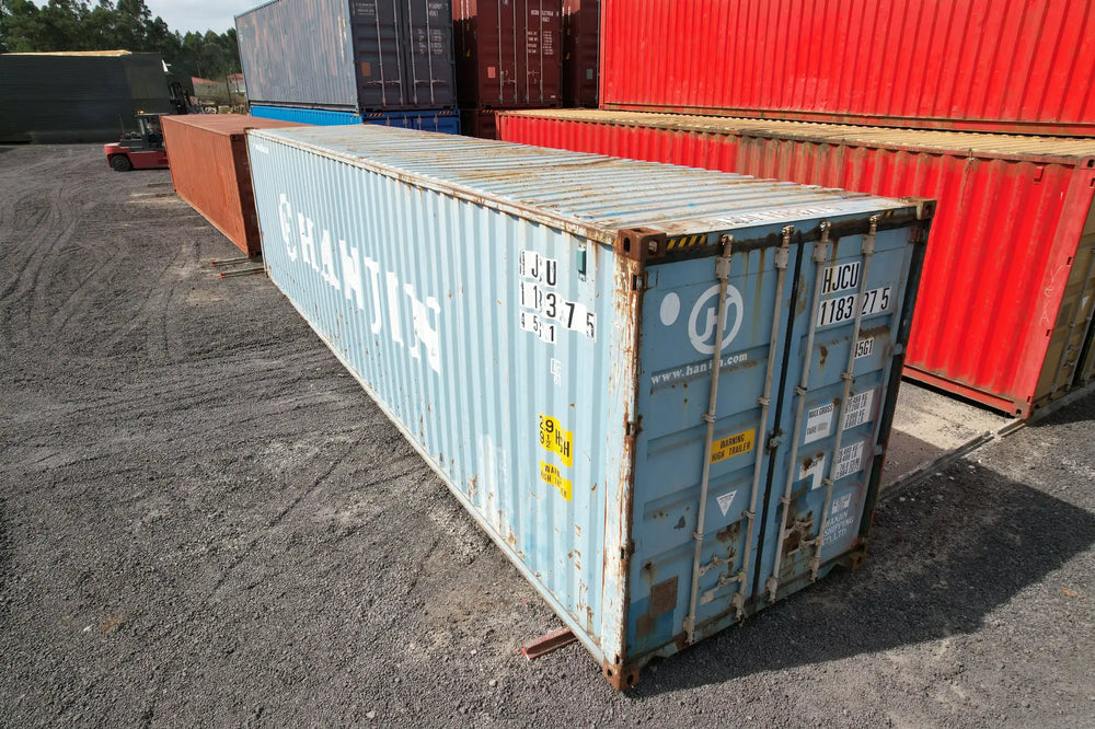 Contenitore Marittimo Usato 40 Piedi High Cube per Stoccaggio Voluminoso