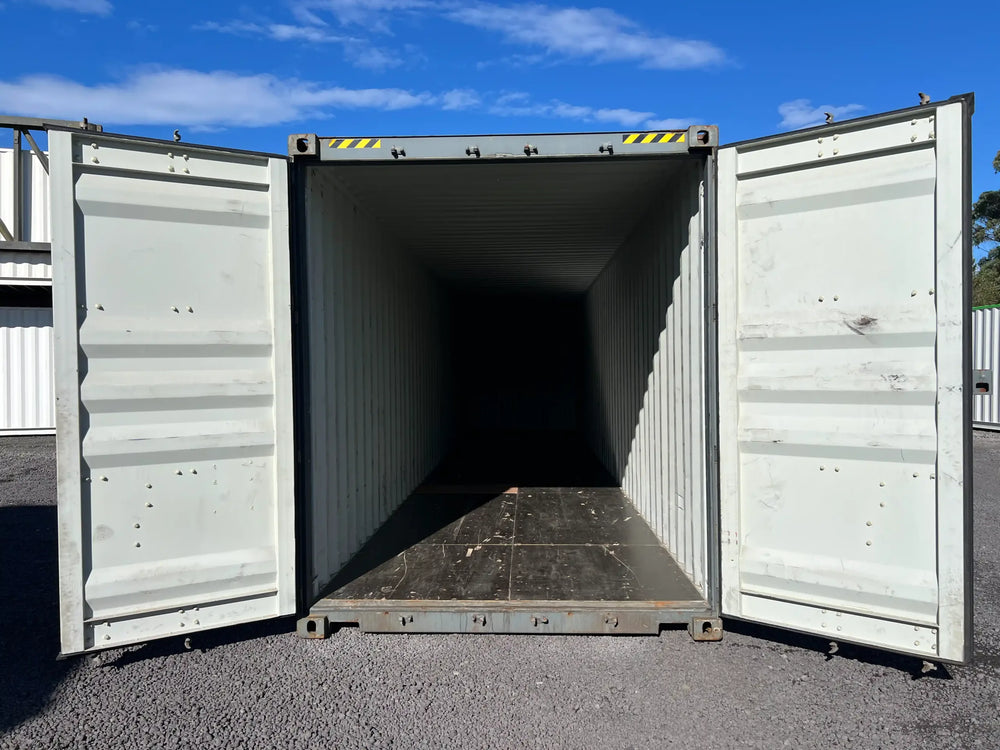 Contenitore Marittimo Usato High Cube 40 Piedi per Stoccaggio Ottimale