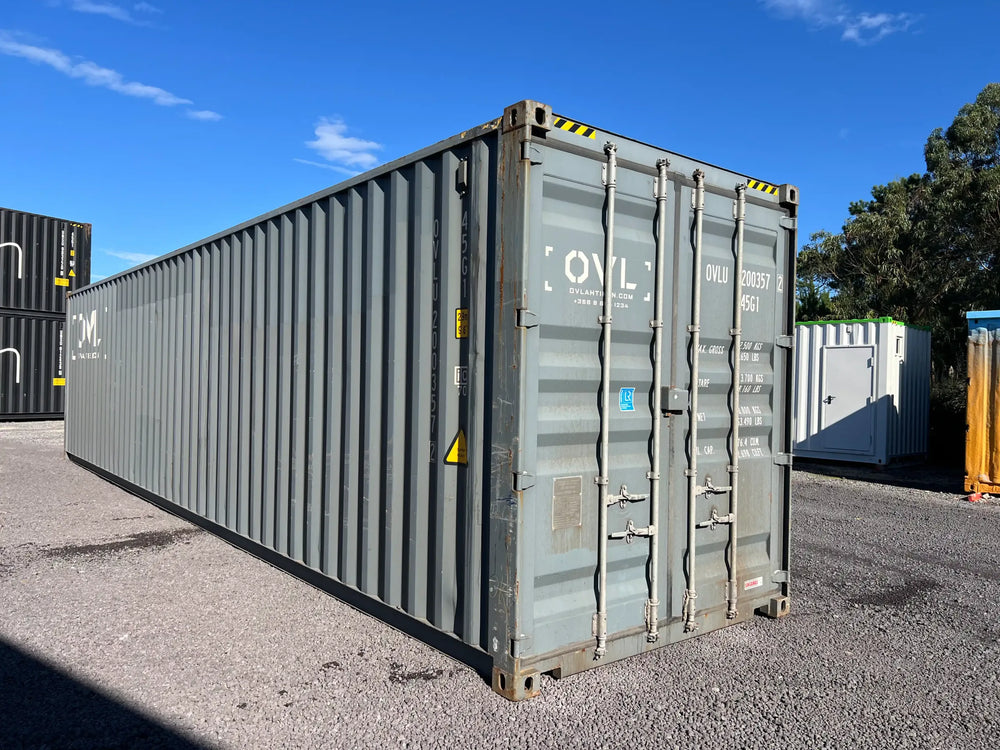 Contenitore Marittimo Usato High Cube 40 Piedi per Stoccaggio Ottimale