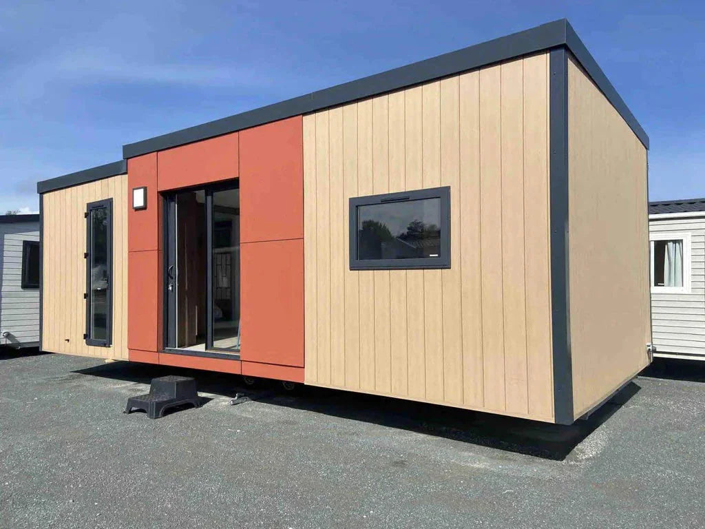 Modulo Abitativo Prefabbricato T3 35.69mq - Comfort Bi-Camera e Doppio Bagno