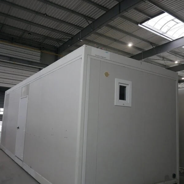 Modulo Sanitario Professionale 24mq con Docce e WC Multipli