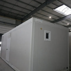 Modulo Sanitario Professionale 24mq con Docce e WC Multipli