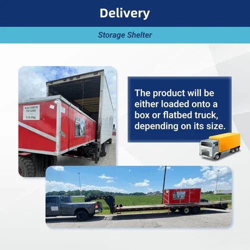 Tunnel di Stoccaggio Professionale Gold Mountain 6.1x12.2x3.66m