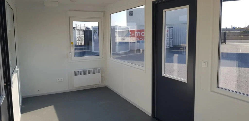 Ufficio Modulare Vetrato 14mq 20 Piedi Certificato Premium