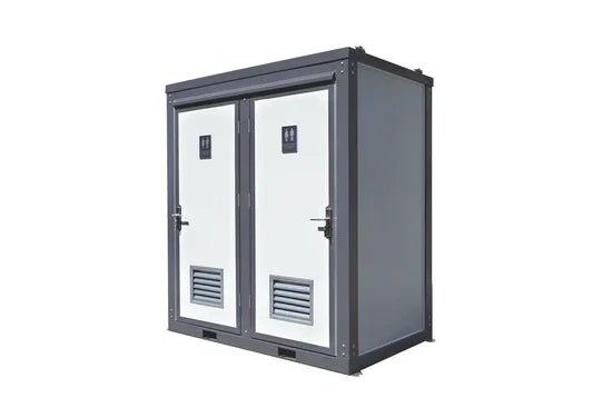 Unità Sanitaria Portatile Bastone con 2 Cabine Private – 2.12 mq